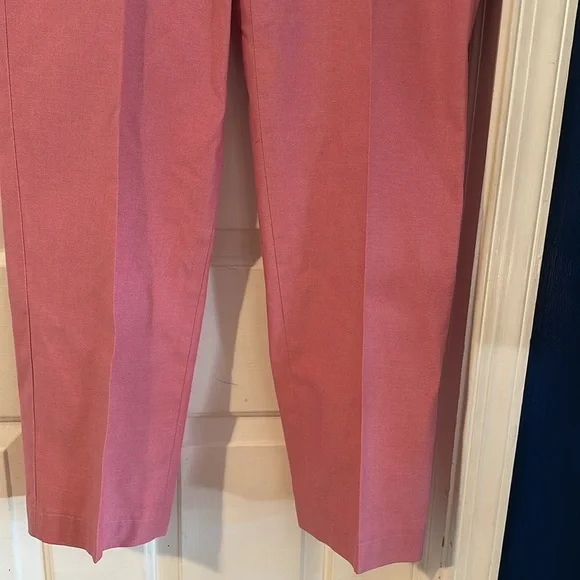 Men’s Brooks’s Brothers Clark Fit Cotton & Spandex Light Red Pants Size 35 x 30 - Picture 3 of 7